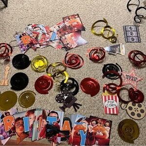 50 piece Turning Red Birthday
Banners & Swirls Bundle